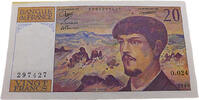 Frankreich 20 Francs Der französische Musiker Claude Debussy (1862 -1918) -