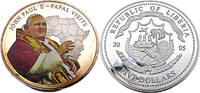 Liberia 5 Dollar Papst Johannes Paul II. -