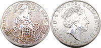 Großbritannien 5 Pounds / 2 Oz Die Bestien der Königin - Yale of Beaufort -