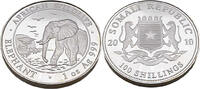 Somalia 100 Schilling / 1 Oz African Wildlife - Elephant -