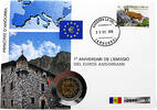 Andorra 2 Euro Jubiläum des Fürstentum von Andorra -