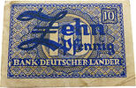 Bundesrepublik Deutschland / BRD 10 Pfennig Bank deutscher Länder - 2. Serie, 10 Pfennig -