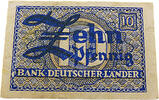 Bundesrepublik Deutschland / BRD 10 Pfennig Bank deutscher Länder - 2. Serie, 10 Pfennig -