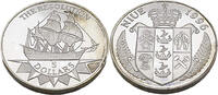 Niue 5 Dollar Das Schiff Resolution -