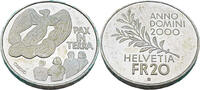 Schweiz 20 Franken Pax in Terra -
