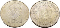 Weimarer Republik 3 Reichsmark 100. Jahrestag des Todes von Goethe,J.350 -