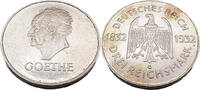 Weimarer Republik 3 Reichsmark 100. Jahrestag des Todes von Goethe,J.350 -