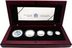Kanada 15 Dollar 2003 Maple Leaf Hologram Set Stempelglanz / Hologramm