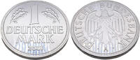 Bundesrepublik Deutschland / BRD 1 Deutsche Mark Replika 1 Deutsche Mark, versilbert -