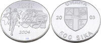 Ghana 500 Sika XXVIII. Olympische Sommerspiele - Fackelläufer -