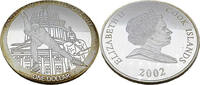 cook Islands 1 Dollar XIX. Olympische Winterspiele, Salt Lake City 2002 - Eisschnelllauf -