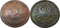 Kaiserreich 2 Pfennig 2 Pfennig, J.2, 1873 F -