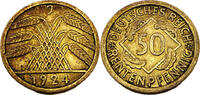 Weimarer Republik 50 Rentenpfennig 50 Rentenpfennig, 1924 J, J.310 -