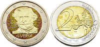 Italien 2 Euro 2013 200. Geburtstag von Giuseppe Verdi Stempelglanz 7,95 EUR Differenzbesteuert nach §25a UStG zzgl. 3,50 EUR Versand