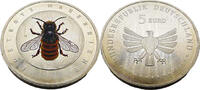 Bundesrepublik Deutschland / BRD 5 Euro Serie: Wundervolle Welt der Insekten: Rostrote Mauerbiene -