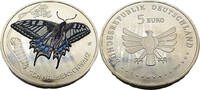 Bundesrepublik Deutschland / BRD 5 Euro Serie: Wundervolle Welt der Insekten: Schwalbenschwanz -