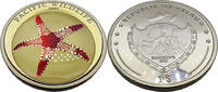 Palau 1 Dollar Serie: Pacific Wildlife - Seestern -