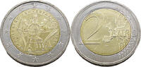 Bundesrepublik Deutschland / BRD 2 Euro 175. Jahrestag der Verfassung der St. Paul's Kirche -