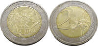 Bundesrepublik Deutschland / BRD 2 Euro 175. Jahrestag der Verfassung der St. Paul's Kirche -