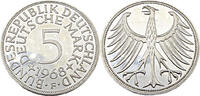 Bundesrepublik Deutschland / BRD 5 Deutsche Mark BRD 5,-DM, J.387 1968 F -