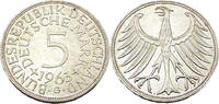 Bundesrepublik Deutschland / BRD 5 Deutsche Mark BRD 5,-DM, J.387 1963 G -