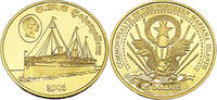 Nördliche Marianen Inseln 25 Dollar S.M.S Hohenzollern,RAR! -