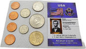Vereinigte Staaten / USA Kursmünzensätze -Abraham Lincoln -
