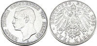 Kaiserreich Hessen 2 Mark Ernst Ludwig, J.72 -