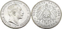 Kaiserreich Preußen 5 Mark Wilhelm II.J.104 -