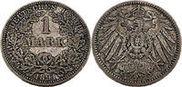 Kaiserreich 1 Mark 1 Reichsmark,J.17. 1891 A -