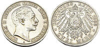 Kaiserreich Preußen 2 Mark Wilhelm II. 1906 A,J.102 -