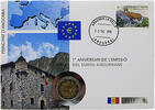 Andorra 2 Euro 1. Jubiläum des Euros -