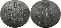 Hannover, Königreich 1 Pfennig Standardumlaufmünze - 1 Pfennig Königreich Hannover - Georg IV -