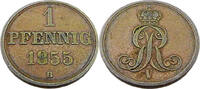 Hannover, Königreich 1 Pfennig Standardumlaufmünze - 1 Pfennig Königreich Hannover - Georg V -