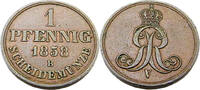 Hannover, Königreich 1 Pfennig Standardumlaufmünze - 1 Pfennig Königreich Hannover - Georg V -