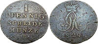 Hannover, Königreich 1 Pfennig Standardumlaufmünze - 1 Pfennig Königreich Hannover - Georg IV -