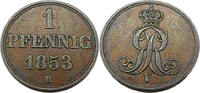 Hannover, Königreich 1 Pfennig Standardumlaufmünze - 1 Pfennig Königreich Hannover - Georg IV -