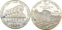 Vereinigte Staaten / USA 1 Dollar Women in Military Service for America Memorial -