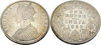 Britisch-Indien 1 Rupie Standardumlaufmünze - 1 Rupie Britisch-Indien, Kaiserin Victoria -