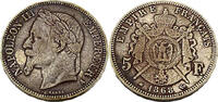 Frankreich 5 Francs Napoleon III, 5 Francs ,1868 -