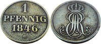 Hannover, Königreich 1 Pfennig Standardumlaufmünze - 1 Pfennig Königreich Hannover - Ernst August II -