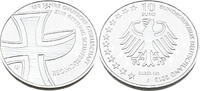 Bundesrepublik Deutschland / BRD 10 Euro 150 Jahre Deutsche Gesellschaft zur Rettung Schiffbrüchiger -