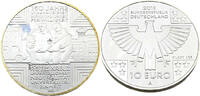 Bundesrepublik Deutschland / BRD 10 Euro 150 Jahre Rotes Kreuz -