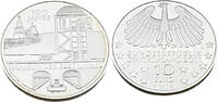 Bundesrepublik Deutschland / BRD 10 Euro 100 Jahre Hamburger Elbtunnel -