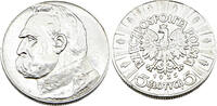 Polen 5 Zloty Josef Pilsudski, 10 Zloty, Fischer OB 017 -