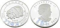 Kanada 5 Dollar / 1 Oz Eisbär und Jungtier -