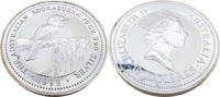10 Dollar / 10 Oz 1998 10 Unzen Silber, Kookaburra Australien Stgl, Proflike in Kapsel