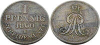 Hannover, Königreich 1 Pfennig Standardumlaufmünze - 1 Pfennig Königreich Hannover - Georg V -