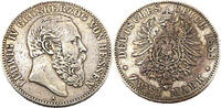 Kaiserreich Hessen 2 Mark Ludwig IV. Grossherzog von Hessen,J.68 -