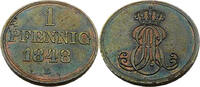 Hannover, Königreich 1 Pfennig Standardumlaufmünze - 1 Pfennig Königreich Hannover - Ernst August -